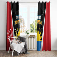 Antigua Cricket Hawksbills Window Curtain Each Endeavouring All Achieving - Wonder Print Shop