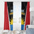 Antigua Cricket Hawksbills Window Curtain Each Endeavouring All Achieving - Wonder Print Shop