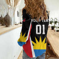 Custom Antigua Cricket Hawksbills Women Casual Shirt Each Endeavouring All Achieving - Wonder Print Shop