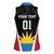 Custom Antigua Cricket Hawksbills Women Sleeveless Polo Shirt Each Endeavouring All Achieving - Wonder Print Shop