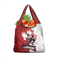 Canada Ice Hockey Team Grocery Bag Maple Leaf Go Champions