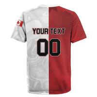Custom Canada Ice Hockey Team Rugby Jersey Maple Leaf Go Champions