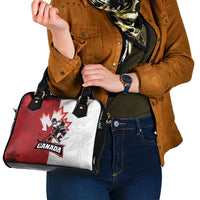 Canada Ice Hockey Team Shoulder Handbag Maple Leaf Go Champions