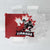 Canada Ice Hockey Team Tablecloth Maple Leaf Go Champions