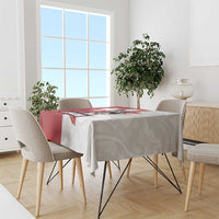 Canada Ice Hockey Team Tablecloth Maple Leaf Go Champions