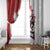 Canada Ice Hockey Team Window Curtain Maple Leaf Go Champions