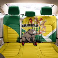 Canada Saskatchewan Province Back Car Seat Cover Multis e Gentibus Vires