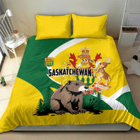Canada Saskatchewan Province Bedding Set Multis e Gentibus Vires