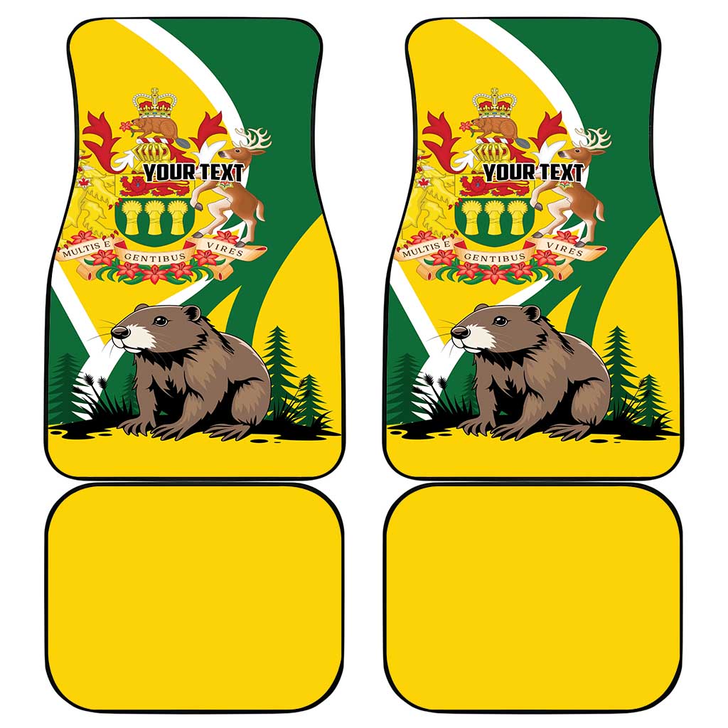 Canada Saskatchewan Province Car Mats Multis e Gentibus Vires