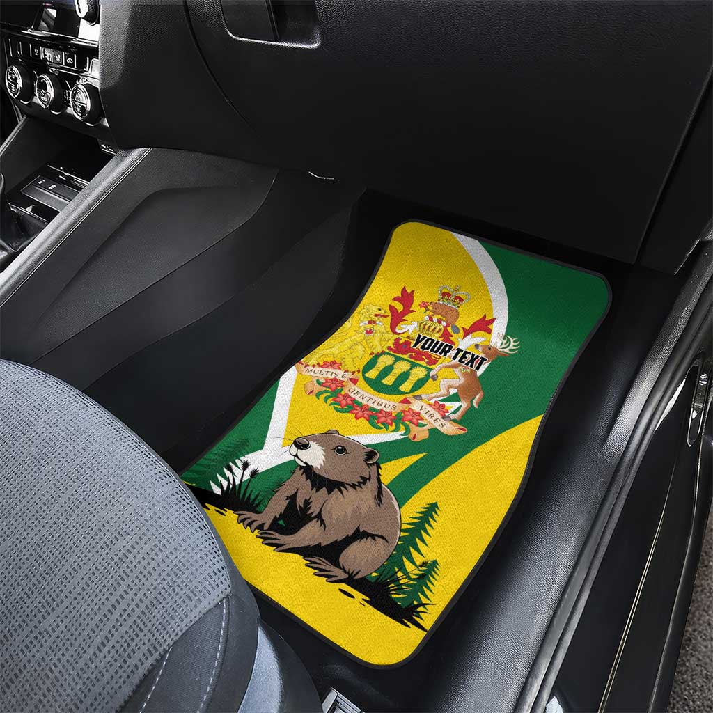 Canada Saskatchewan Province Car Mats Multis e Gentibus Vires