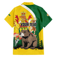 Personalized Canada Saskatchewan Province Family Matching Tank Maxi Dress and Hawaiian Shirt Multis e Gentibus Vires