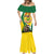 Personalized Canada Saskatchewan Province Mermaid Dress Multis e Gentibus Vires