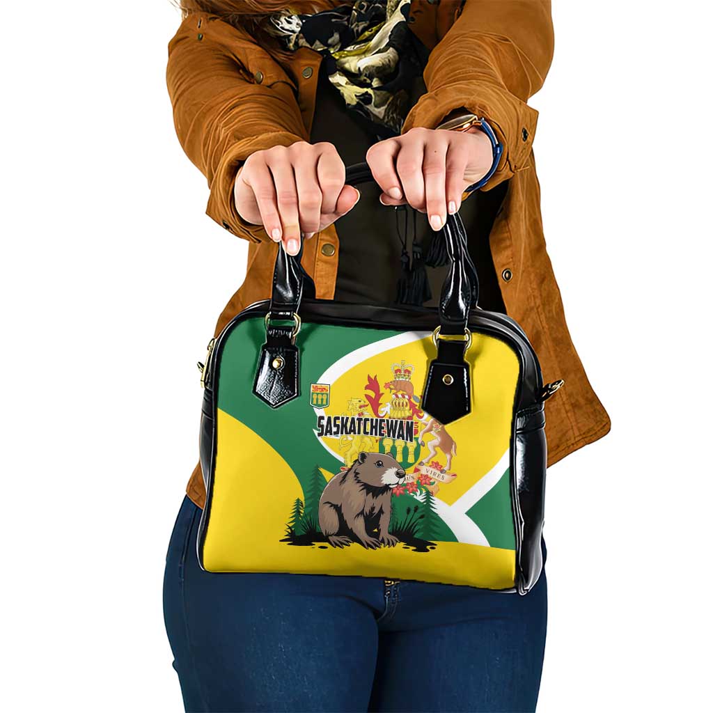 Canada Saskatchewan Province Shoulder Handbag Multis e Gentibus Vires