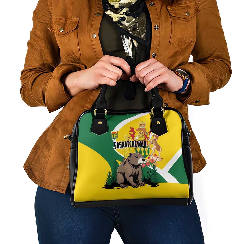 Canada Saskatchewan Province Shoulder Handbag Multis e Gentibus Vires