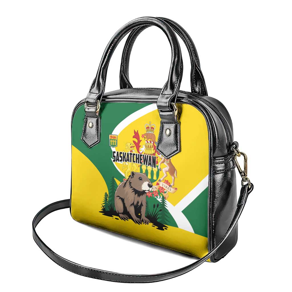 Canada Saskatchewan Province Shoulder Handbag Multis e Gentibus Vires