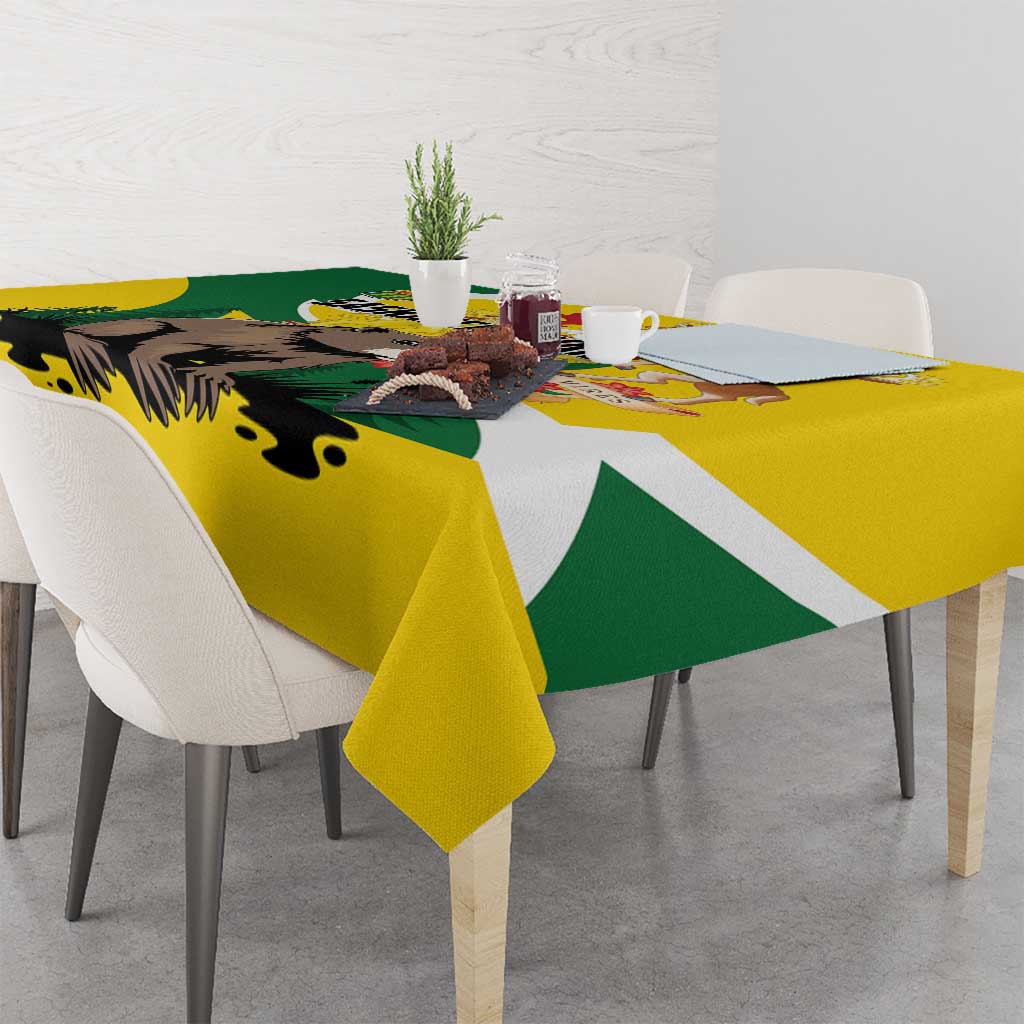 Canada Saskatchewan Province Tablecloth Multis e Gentibus Vires