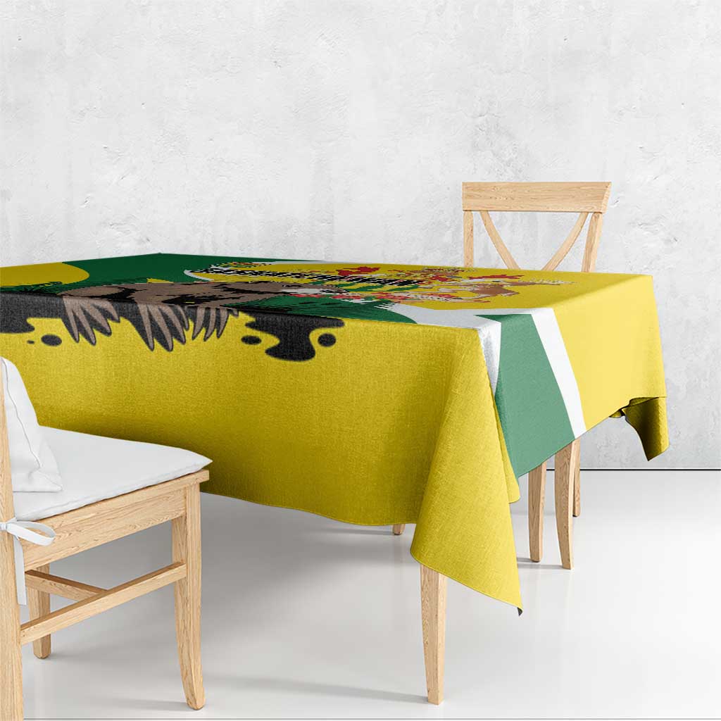 Canada Saskatchewan Province Tablecloth Multis e Gentibus Vires