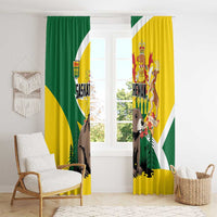 Canada Saskatchewan Province Window Curtain Multis e Gentibus Vires