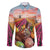 Netherlands Easter 2024 Family Matching Off Shoulder Short Dress and Hawaiian Shirt Bunny With Tulips Flowers Field - Wonder Print Shop