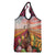 Netherlands Easter 2024 Grocery Bag Bunny With Tulips Flowers Field
