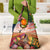 Netherlands Easter 2024 Grocery Bag Bunny With Tulips Flowers Field