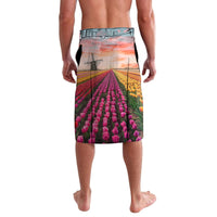 Netherlands Easter 2024 Lavalava Bunny With Tulips Flowers Field - Wonder Print Shop