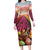 Netherlands Easter 2024 Long Sleeve Bodycon Dress Bunny With Tulips Flowers Field - Wonder Print Shop