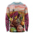 Netherlands Easter 2024 Long Sleeve Shirt Bunny With Tulips Flowers Field