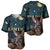 Australia Easter 2024 Baseball Jersey Bunny With Aboriginal Eggs At Starry Night - Wonder Print Shop
