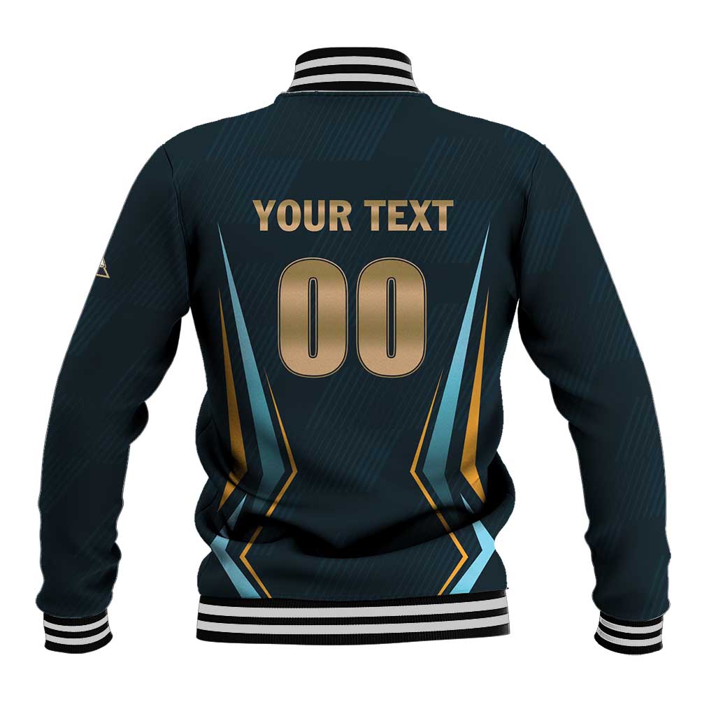 Custom Gujarat 2025 Cricket Titans Baseball Jacket Aava De Race With The Titans