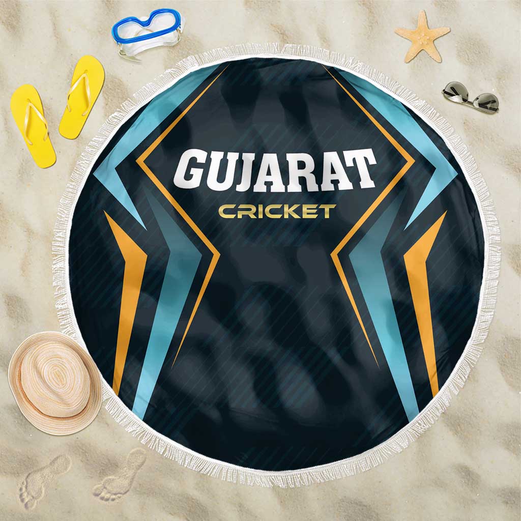 Gujarat 2025 Cricket Titans Beach Blanket Aava De Race With The Titans