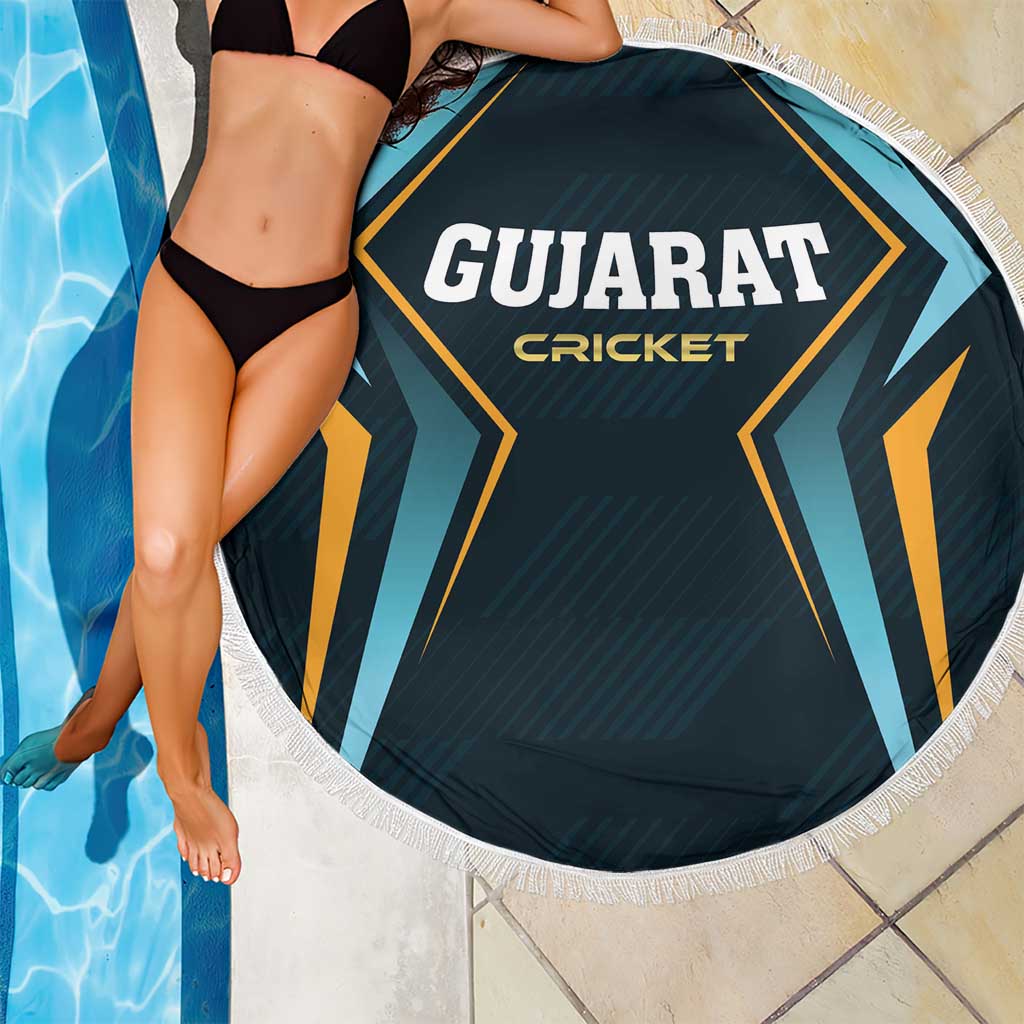 Gujarat 2025 Cricket Titans Beach Blanket Aava De Race With The Titans