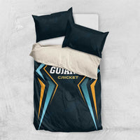 Gujarat 2025 Cricket Titans Bedding Set Aava De Race With The Titans