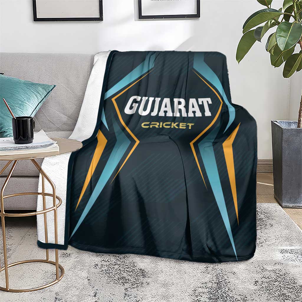 Gujarat 2025 Cricket Titans Blanket Aava De Race With The Titans