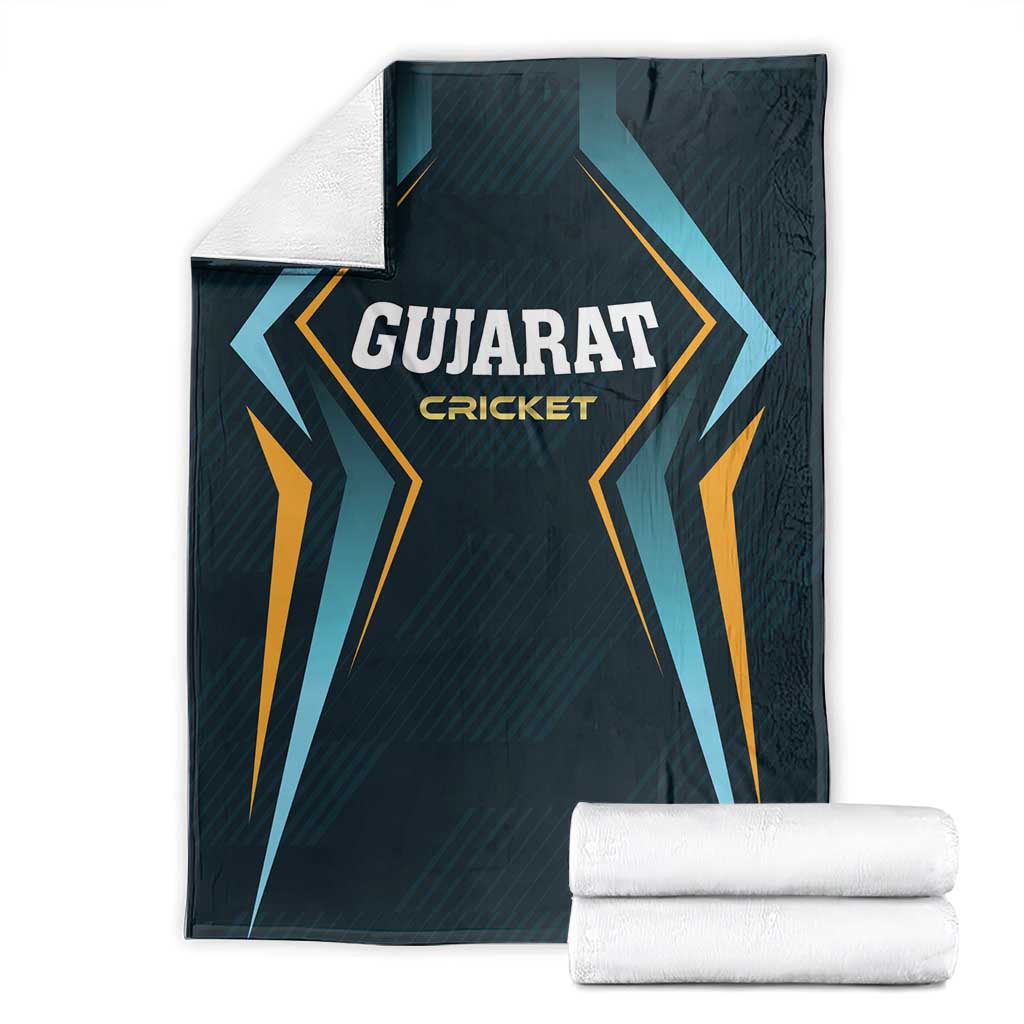 Gujarat 2025 Cricket Titans Blanket Aava De Race With The Titans