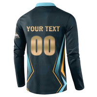 Custom Gujarat 2025 Cricket Titans Button Sweatshirt Aava De Race With The Titans