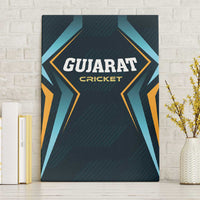 Gujarat 2025 Cricket Titans Canvas Wall Art Aava De Race With The Titans