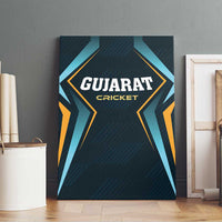 Gujarat 2025 Cricket Titans Canvas Wall Art Aava De Race With The Titans