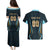 Custom Gujarat 2025 Cricket Titans Couples Matching Puletasi and Hawaiian Shirt Aava De Race With The Titans
