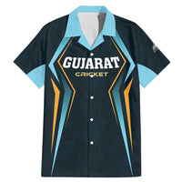 Custom Gujarat 2025 Cricket Titans Family Matching Mermaid Dress and Hawaiian Shirt Aava De Race With The Titans