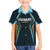Custom Gujarat 2025 Cricket Titans Family Matching Off The Shoulder Long Sleeve Dress and Hawaiian Shirt Aava De Race With The Titans