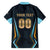Custom Gujarat 2025 Cricket Titans Family Matching Off Shoulder Short Dress and Hawaiian Shirt Aava De Race With The Titans
