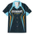 Custom Gujarat 2025 Cricket Titans Family Matching Short Sleeve Bodycon Dress and Hawaiian Shirt Aava De Race With The Titans