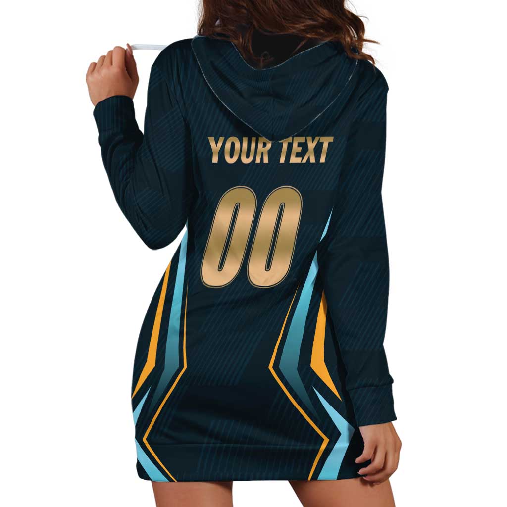 Custom Gujarat 2025 Cricket Titans Hoodie Dress Aava De Race With The Titans