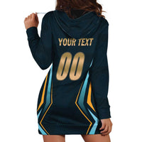 Custom Gujarat 2025 Cricket Titans Hoodie Dress Aava De Race With The Titans