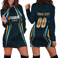Custom Gujarat 2025 Cricket Titans Hoodie Dress Aava De Race With The Titans