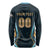 Custom Gujarat 2025 Cricket Titans Long Sleeve Shirt Aava De Race With The Titans