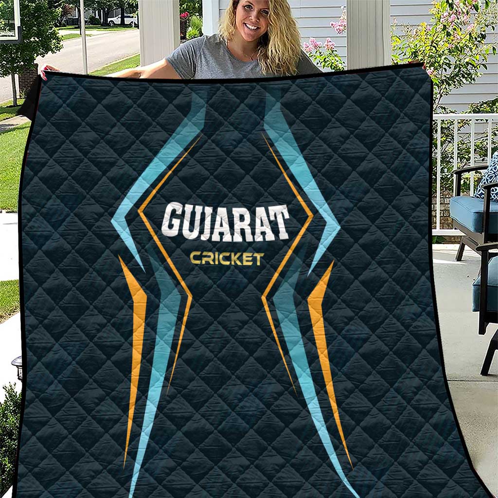 Gujarat 2025 Cricket Titans Quilt Aava De Race With The Titans