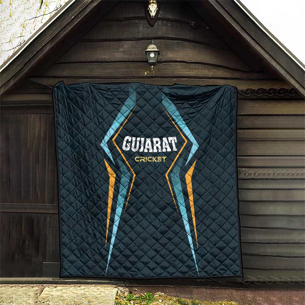 Gujarat 2025 Cricket Titans Quilt Aava De Race With The Titans