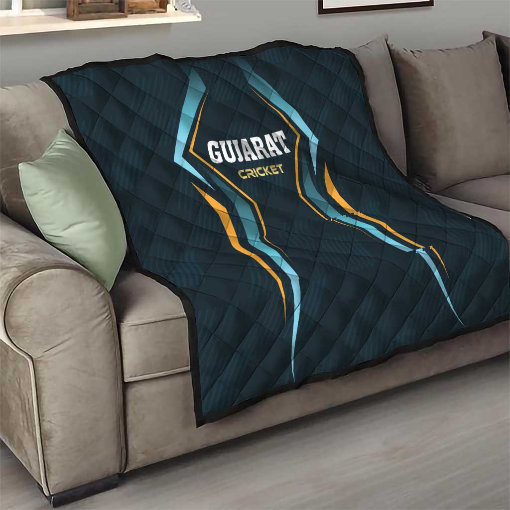 Gujarat 2025 Cricket Titans Quilt Aava De Race With The Titans